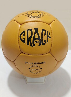 #ad Crack Soccer Ball Official Leather Match Ball FIFA World Cup Football 1962 $37.99