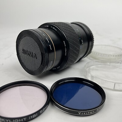 #ad Sigma Zoom 1:2.8 50 Macro 52mm Lens Japan Nice And Filters $22.99