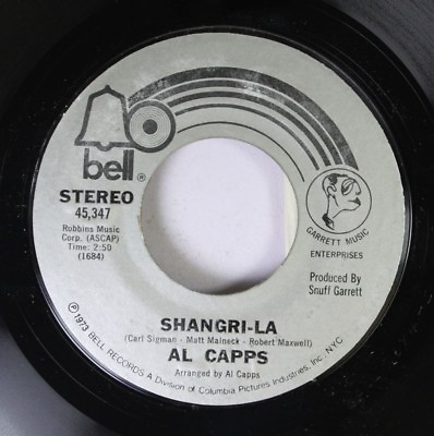 #ad Rock 45 Al Capps Shangri La Magician On Bell Records $3.00