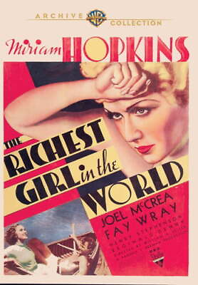 #ad Richest Girl in the World The 1934 New DVDs $32.18