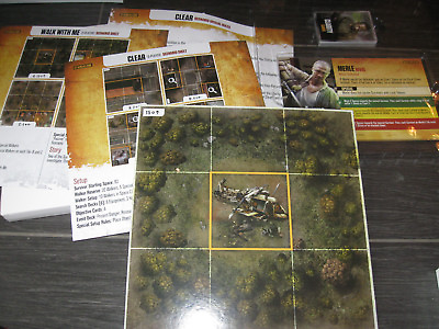 #ad NEW The WALKING DEAD No Sanctuary Walk Me Clear Expansion Kickstarter Exclusive $49.95