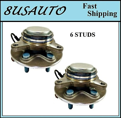 #ad FRONT Wheel Hub Bearing Assembly Fit FORD F 150 2015 2017 2WD PAIR $185.79