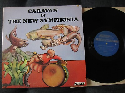 #ad CARAVAN #x27;74 canadian LONDON original LP Caravan amp; the NEW SYMPHONIA vinyl VG C $16.99