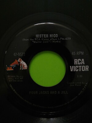 #ad Four Jack#x27;s and A Jill : Hamba Liliwam Mister Nico 7quot; 45 RPM Vinyl Record $4.55