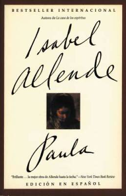 #ad Paula Spanish Edition Paperback By Allende Isabel ACCEPTABLE $5.70