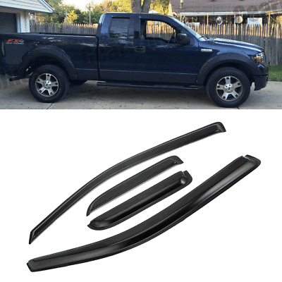 #ad For Ford F150 Extended Cab 2004 14 Rain Guard Shade Vent Deflector Window Visor $29.99