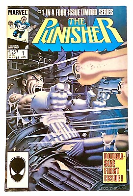 #ad The Punisher #1 1986 8.0 VF 🔑 1st Solo Series $69.99