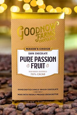 #ad Goodnow Farms Maker’s Choice Guatemala 70% Dark Chocolate Bar Pure Passion Fruit $269.99