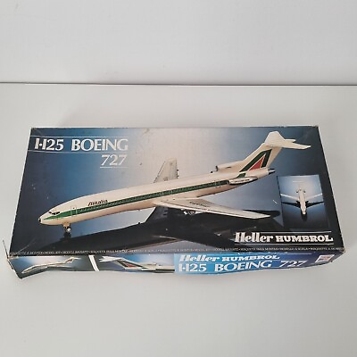 #ad Heller Humbrol Boeing 727 1:125 Model Aircraft Kit Free Tracked Postage AU $29.75