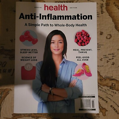#ad Anti Inflammation Health Magazine 2024 Path To Whole Body Health Heal $8.99