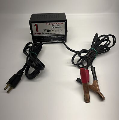 #ad Schumacher HY Charge Model: CM 1 6 amp; 12 Volt 1 Amp Battery Charger Tested VTG $44.95