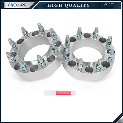#ad ECCPP 2Pcs 2quot; 8x170 Hub Centric Wheel Spacers 14x2 For Ford F250 F350 Super Duty $72.59