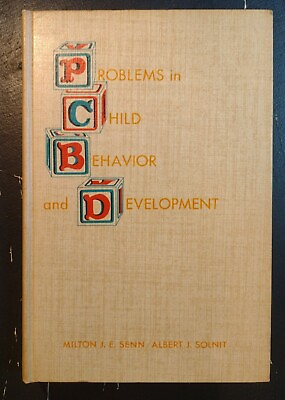 #ad Problems In Child Behavior and Development by Milton J. E. Sennamp; Albert J.Solnit $12.75