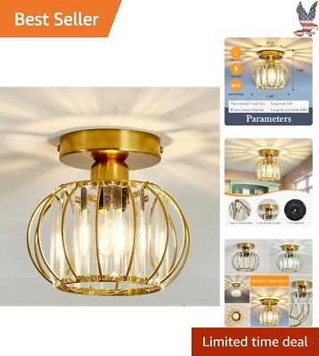 #ad Dazzling Ceiling Light Stunning Design Versatile Size 7.48quot; Shade 1.0 $59.19