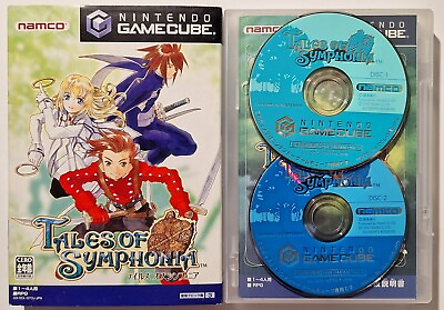 #ad Tales of Symphonia Nintendo Gamecube NTSC J US Seller Japanese Tested CIB $11.99