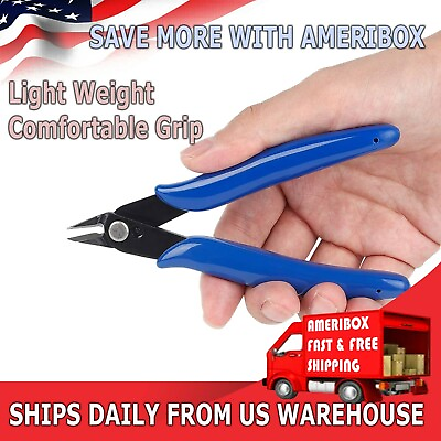#ad Electrical Cutting Plier Jewelry Wire Cable Cutter Side Snips Flush Pliers Tool $3.99