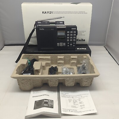 #ad Kaito KA1121 Emergency AM FM NOAA Weather Alert Radio with MP3 $89.99
