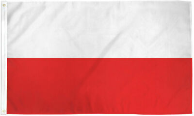 #ad Poland Flag 3x5ft Flag of Poland Polish Flag 3x5 House Flag 100D $9.88
