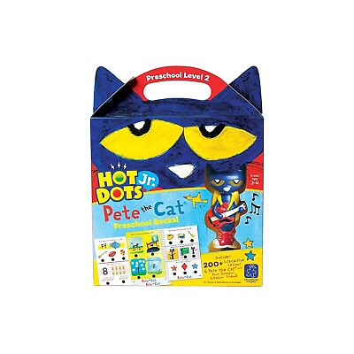 #ad Educational Insights Hot Dots Jr Pete The Cat Preschool Rocks Set amp; Pen 2452 $33.83