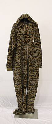 #ad Savage X Fenty Womens Plus Hooded One Piece Sleepwear MR2 Military Olive Size 4X $67.99