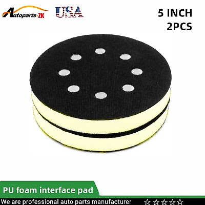 #ad 5quot;Polishing pad Soft pad Soft Sponge Cushion Buffer Backing Pad Foam Sanding pad $15.04