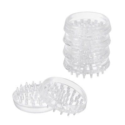 #ad 8 Pcs Carpet Protectors Spiked Caster Cups 2.17quot; Round Spiked Furniture Cup AU $17.77