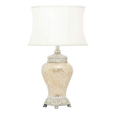#ad Deco 79 Glass Table Lamp 18quot; x 11quot; x 30quot; Gold Multicolor $115.17