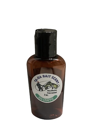 #ad NEW BAIT SCENT BIG CRAPPIE 2oz STRONG CRAPPIE BAIT SCENT OIL $11.50