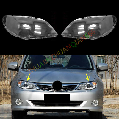 #ad For Subaru Impreza 2006 2007 Both Side Headlight Clear Lens Shell Sealant $296.67