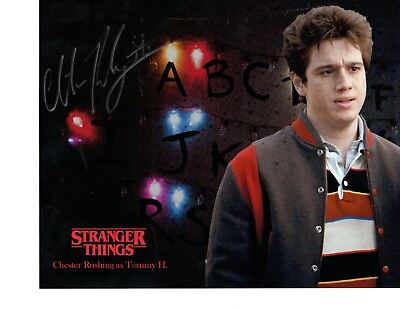 #ad Stranger Things Chester Rushing as Tommy H Signed 8quot;x10quot; Autograph Photo $64.00