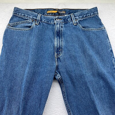 #ad VTG Levis SilverTab Y2K 90s Relaxed Fit Mens Jeans 34x32 $44.12