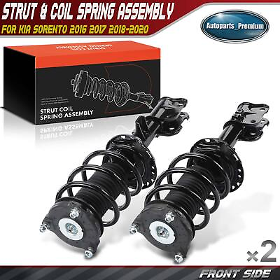 #ad 2x Front LH amp; RH Complete Strut amp; Coil Spring Assembly for Kia Sorento 2016 2020 $191.99