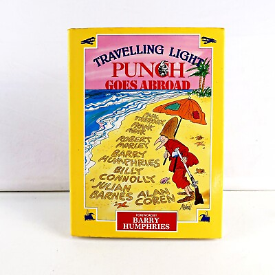 #ad Travelling Light: Punch Goes Abroad by Susan Jeffreys Hardcover 1988 AU $22.00