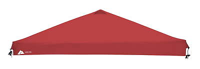 #ad 10#x27; x 10#x27; Top Replacement Cover for outdoor canopy Red $24.60