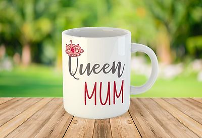 #ad Queen Mum Novelty Gift Printed Tea Coffee Ceramic Mug 95 GBP 9.99