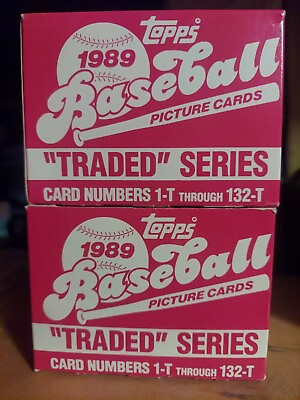 #ad Topps Baseball Picture Cards 1989 Boxes 2ct $40.00