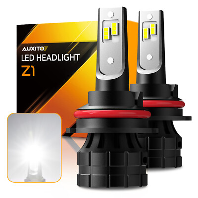#ad AUXITO LED 9007 Headlight High Bulbs Beam Low Super Bright White Kits Conversion $28.59