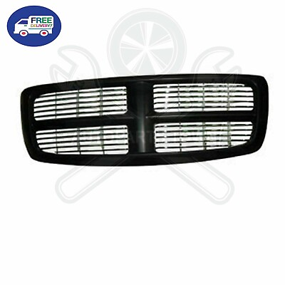 #ad New DODGE RAM 1500 2500 3500 Front Black Grille For 2002 2005 CH1200259 $183.50