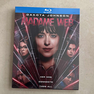 #ad Madame Web : English Action Movies Newest Film Blu ray BD Newamp;Sealed Box Set $16.99