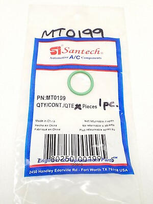#ad MT0199 Santech Industries A C Line O ring Qty. 1 Piece $5.99
