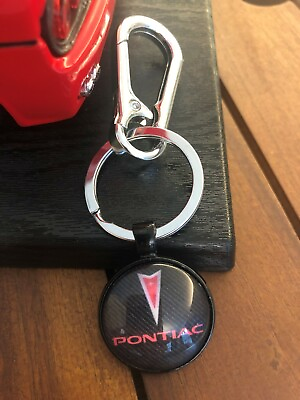 #ad Pontiac Keychain Pontiac Logo Keychain Pendant Key Ring FOB $11.99