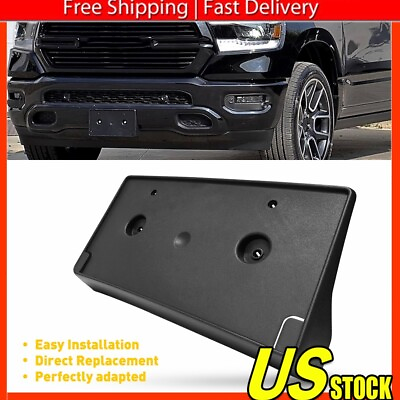 #ad Front License Tag Plate Holder For 2019 2022 Bracket Dodge Ram 1500 68274215AE $19.99