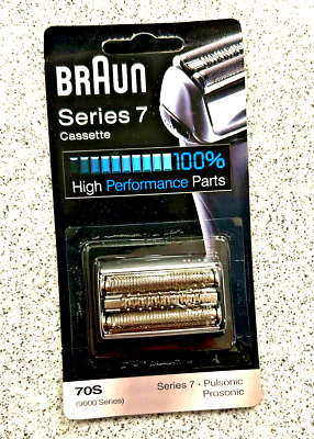 #ad Series 7 Replacement Shaver Head Foil Cassette Blade 70S for Braun Shavers NEW $25.99