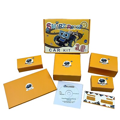 #ad ELEGOO Robot Car Vehicle Kit Smart Version 3.0 Complete Stem Robot Toy Kid Teen $34.99