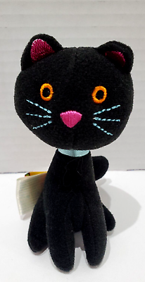 #ad B. Toys by Maison Battat B Cuddly Black Cat Plush From Pet Vet Clinic 4quot; $8.97