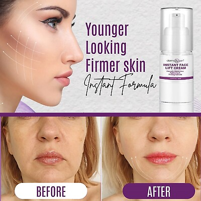 #ad Instant Face Lift Cream Removes Sagging Skin Puffiness Fine Lines Wrinkles $15.95