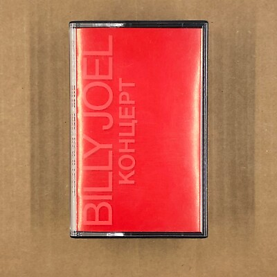 #ad BILLY JOEL Cassette Tape KOHUEPT CONCERT 1987 Rock Pop Rare $7.98