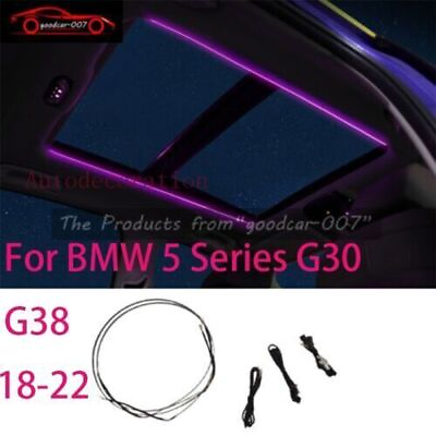 #ad 11 Colors LED Sunroof Light Ambient Lighting For BMW 5 Series G30 G38 2018 22 1* $133.46