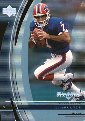#ad 1999 Black Diamond Diamond Cut Buffalo Bills Football Card #12 Doug Flutie $1.49