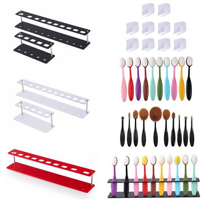 #ad Mixed Colors Brush Racks Holders Crafts Accessory Painting Tools Holders 2 10pcs $36.56